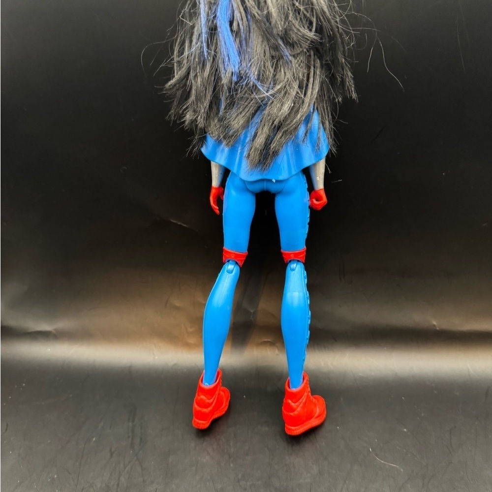 Mattel DC Super Hero Girls 12" Training Action Wonder Woman Doll Blue Red Outfit - Picture 3 of 9